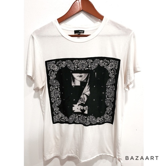 Wilfred Free white Womens T-shirt Size:M - Picture 1 of 6